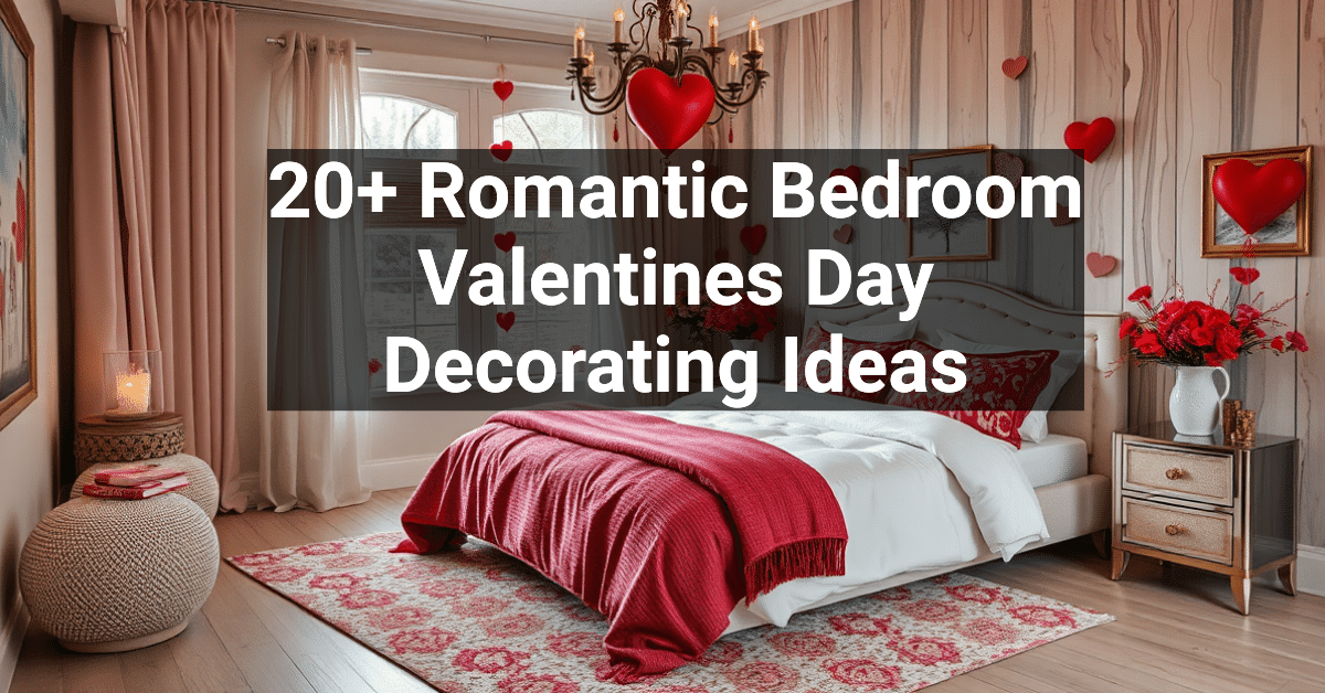 Picture of 20+ Romantic Bedroom Valentines Day Decorating Ideas – Engineers and ...