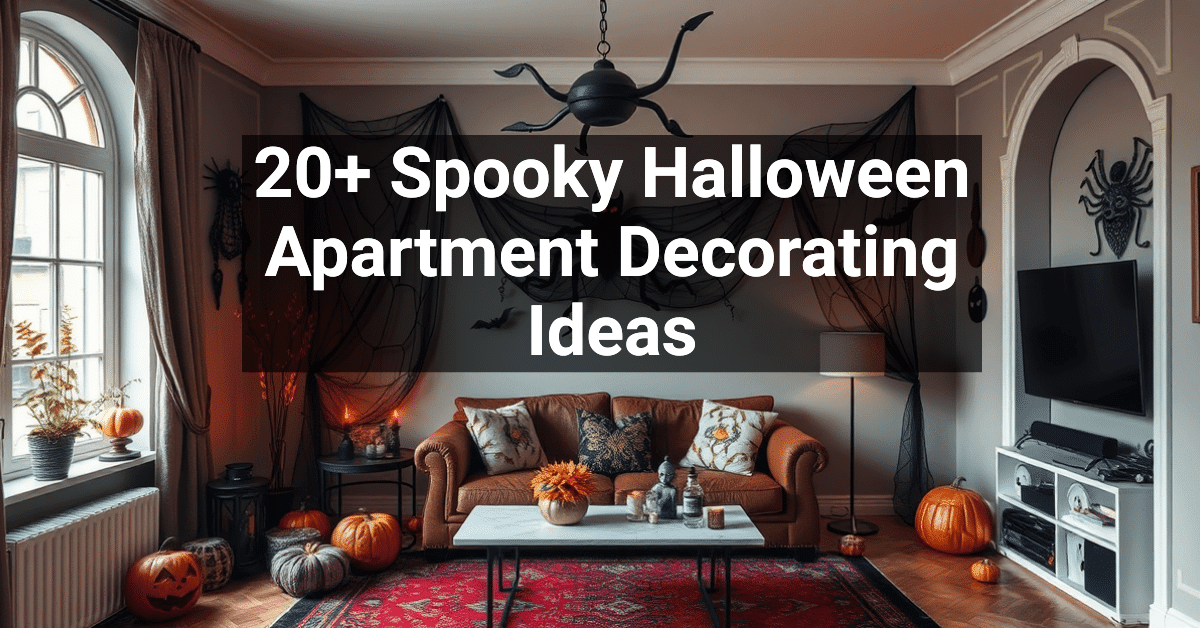 20+ Spooky Halloween Apartment Decorating Ideas Engineers and