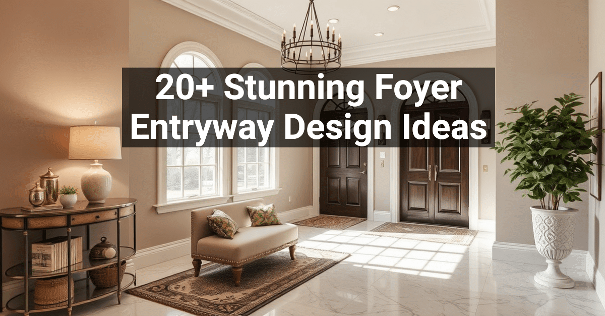 20 Stunning Foyer Entryway Design Ideas Engineers And Architects Of