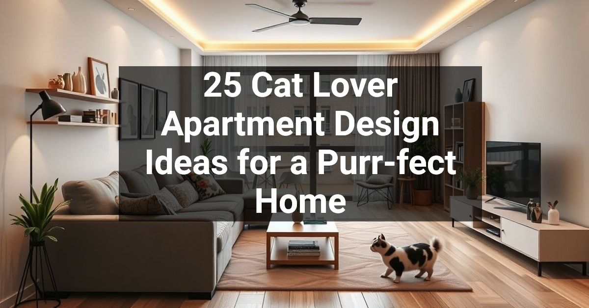 25+ Cat Lover Apartment Design Ideas for a Purr-fect Home – Engineers ...