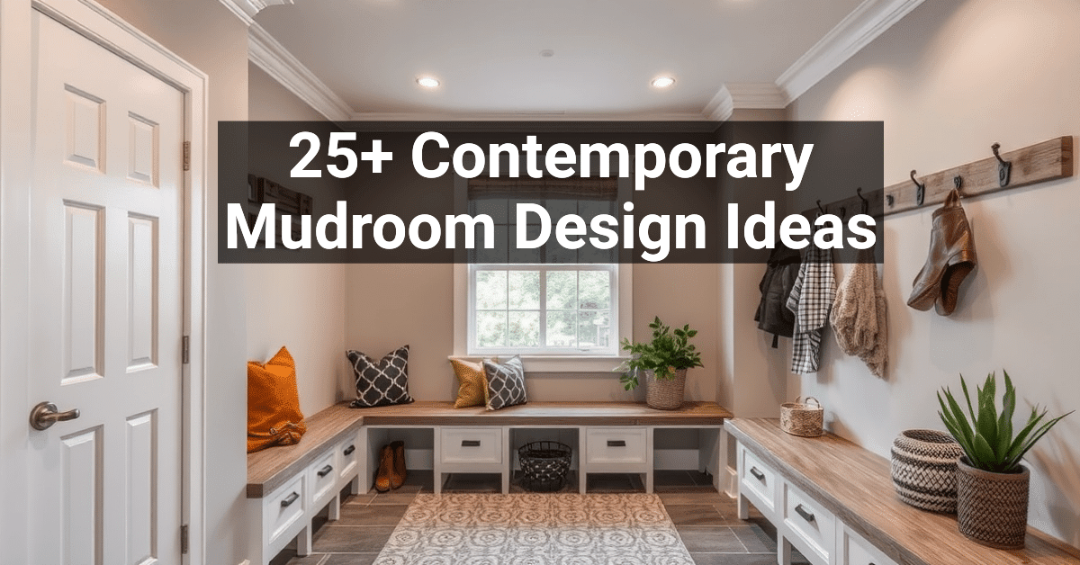 25+ Contemporary Mudroom Design Ideas – Engineers and Architects of America