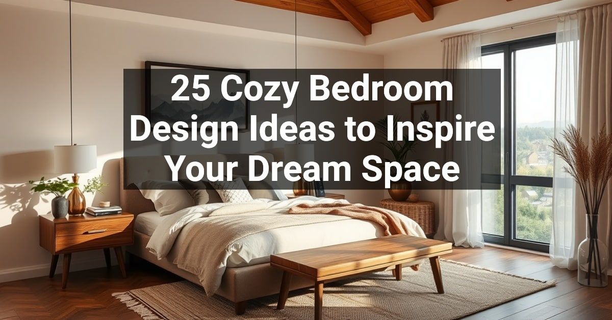25+ Cozy Bedroom Design Ideas to Inspire Your Dream Space – Engineers ...