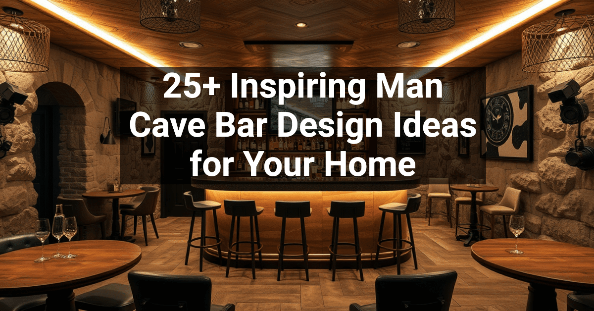 25+ Inspiring Man Cave Bar Design Ideas for Your Home – Engineers and ...