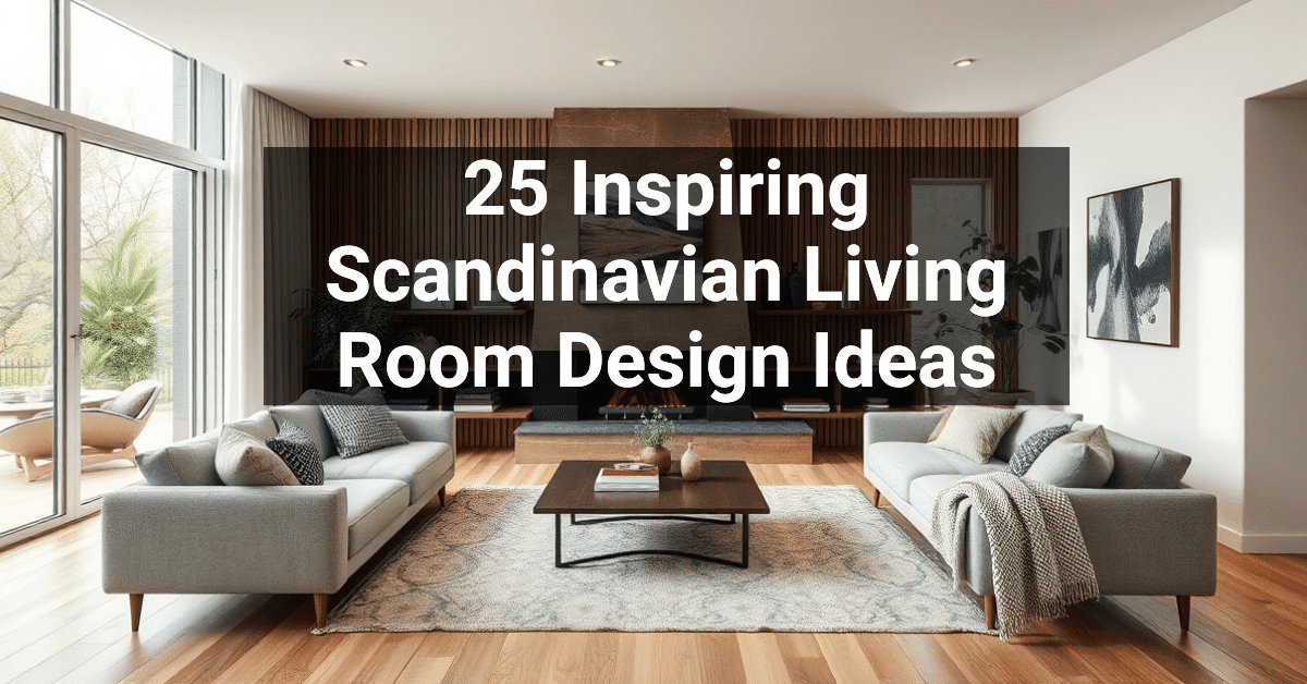 25+ Inspiring Scandinavian Living Room Design Ideas – Engineers and ...