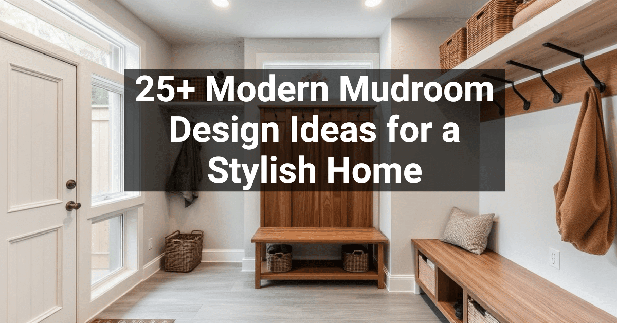 25+ Modern Mudroom Design Ideas for a Stylish Home – Engineers and ...