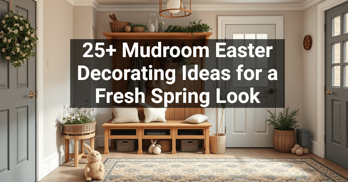 25+ Mudroom Easter Decorating Ideas for a Fresh Spring Look – Engineers ...