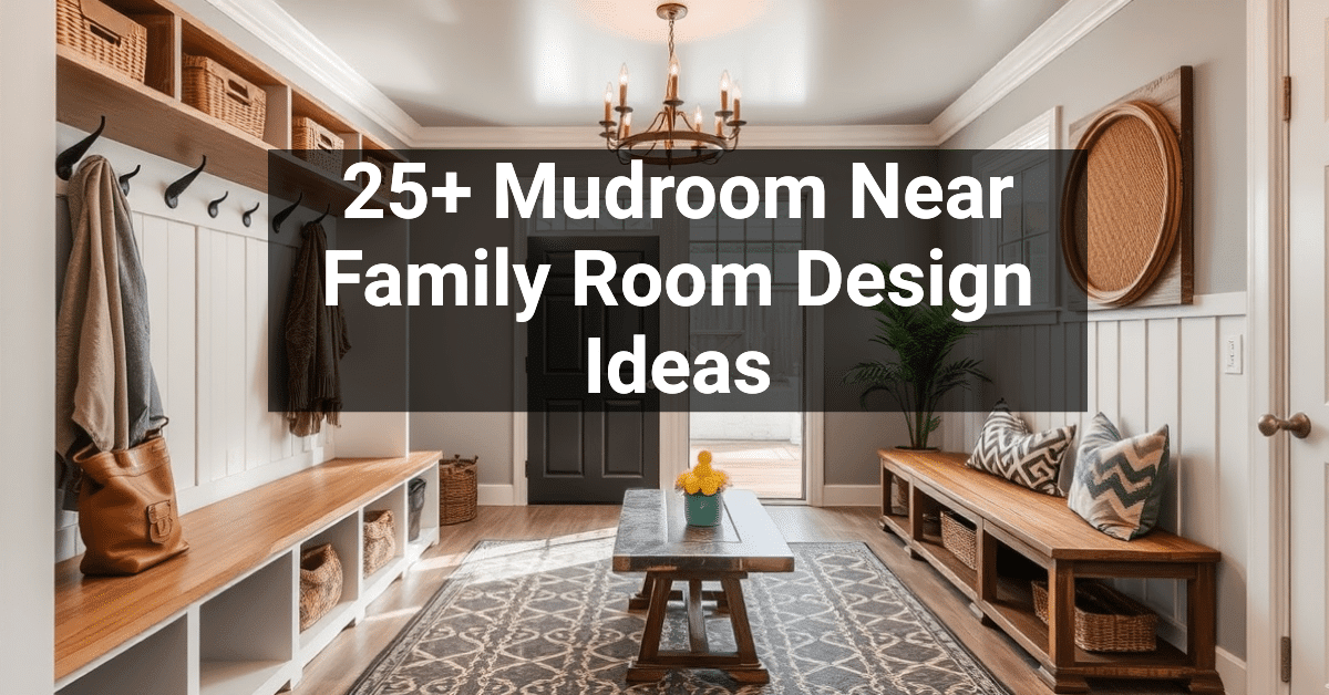25+ Mudroom Near Family Room Design Ideas – Engineers and Architects of ...