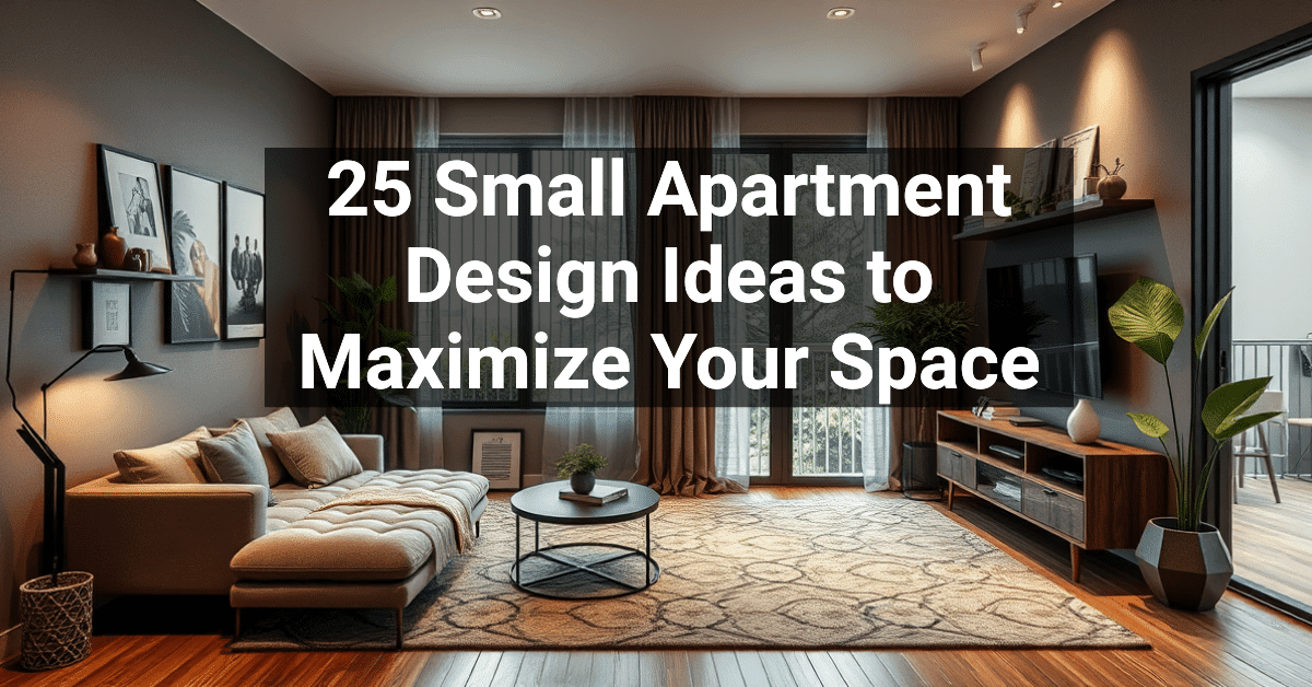 25+ Small Apartment Design Ideas to Maximize Your Space – Engineers and ...