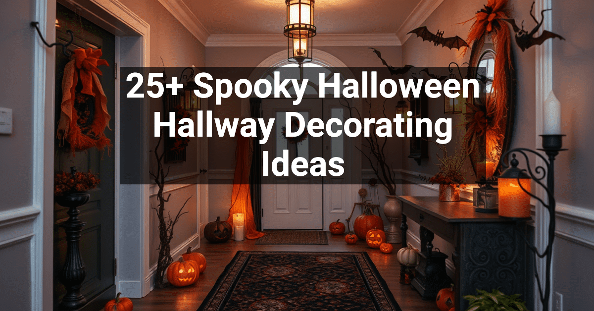 25+ Spooky Halloween Hallway Decorating Ideas – Engineers and ...