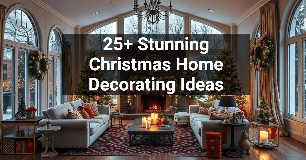 25+ Stunning Christmas Home Decorating Ideas – Engineers and Architects ...