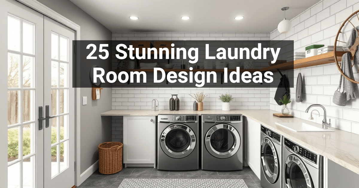 25+ Stunning Laundry Room Design Ideas – Engineers and Architects of ...