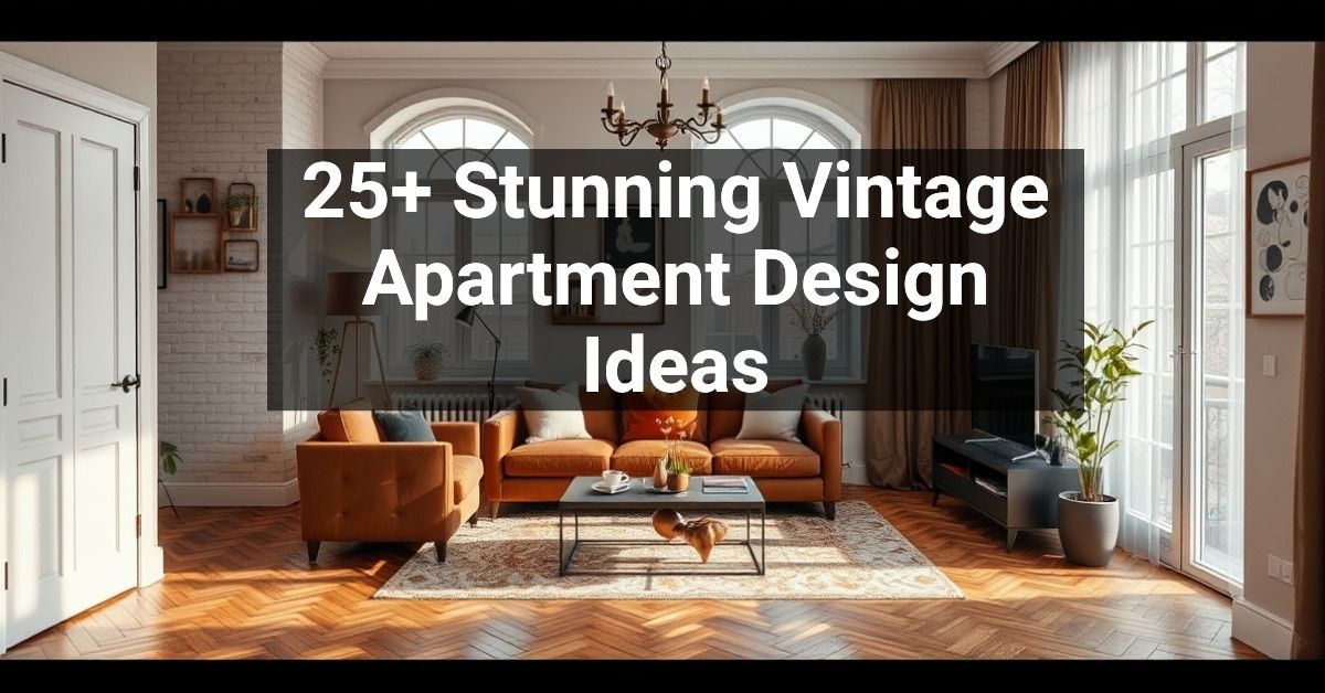 25+ Stunning Vintage Apartment Design Ideas – Engineers and Architects ...