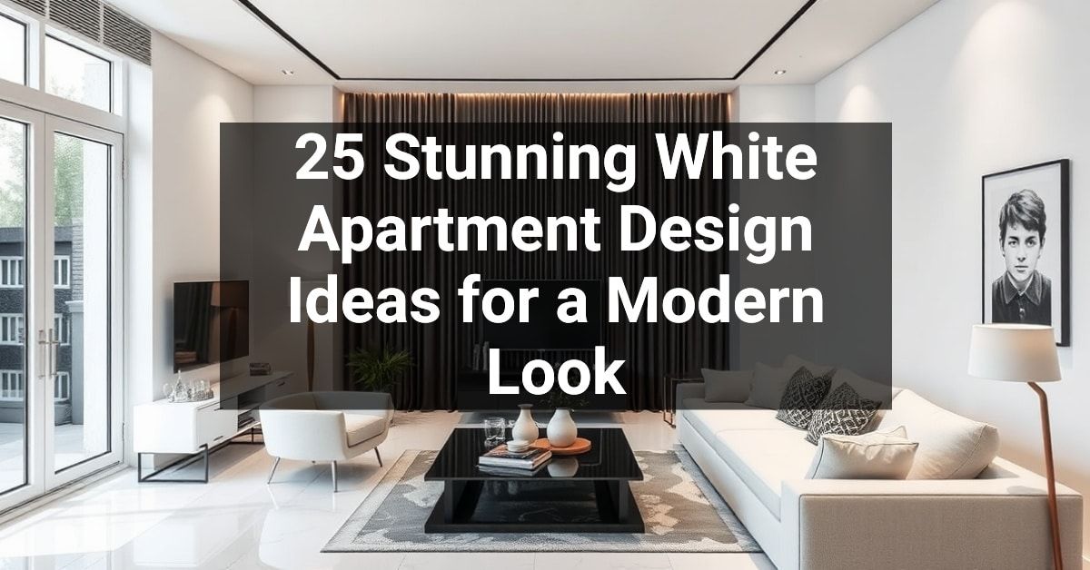25+ Stunning White Apartment Design Ideas for a Modern Look – Engineers ... - Penthouse Apartment Design Ideas With White And Mirror