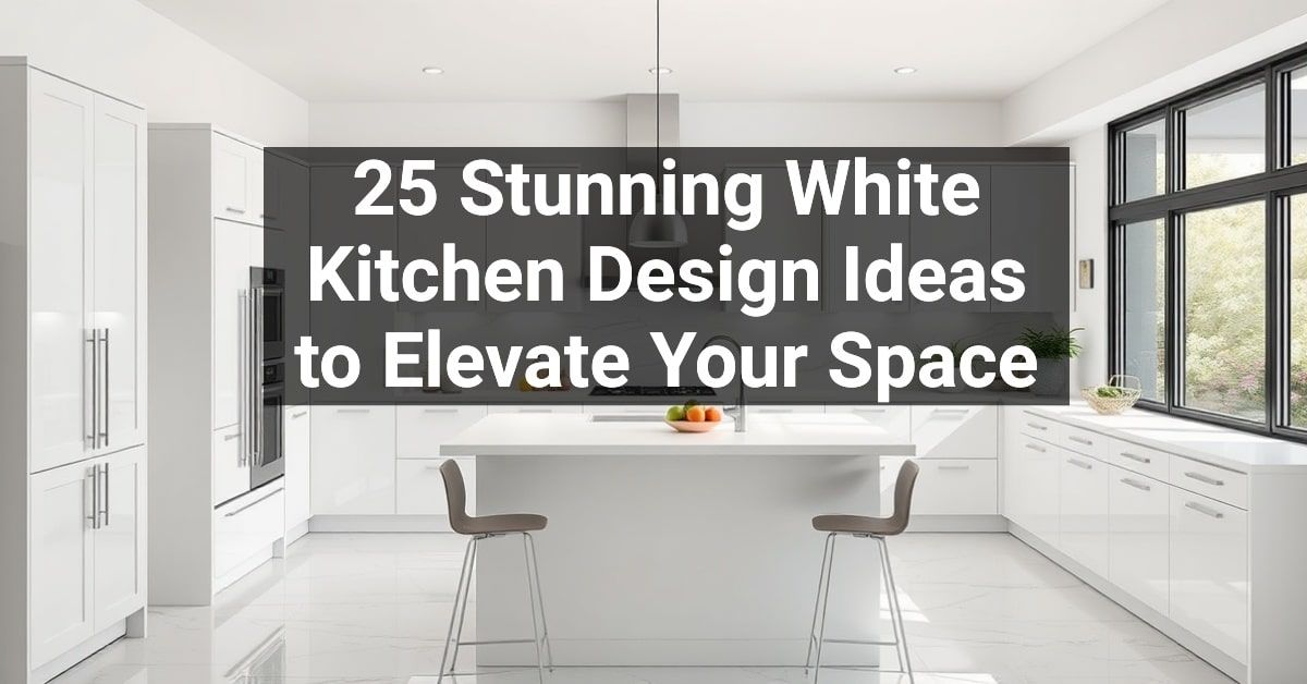elevate your space with stunning kitchen art prints |... 25+ Stunning White Kitchen Design Ideas to Elevate Your Space ...