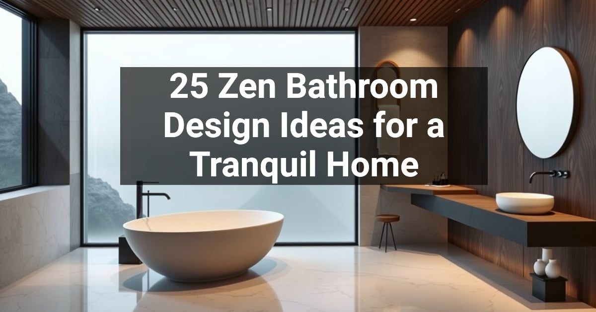 25+ Zen Bathroom Design Ideas for a Tranquil Home – Engineers and ...