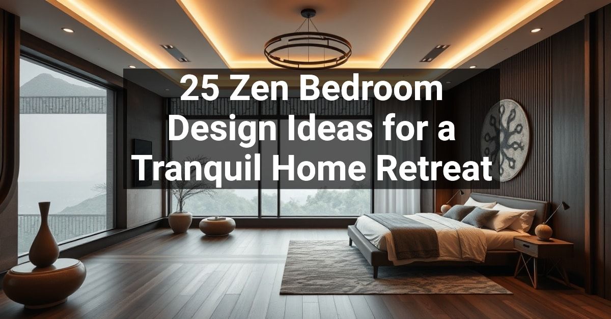 25+ Zen Bedroom Design Ideas for a Tranquil Home Retreat – Engineers ...