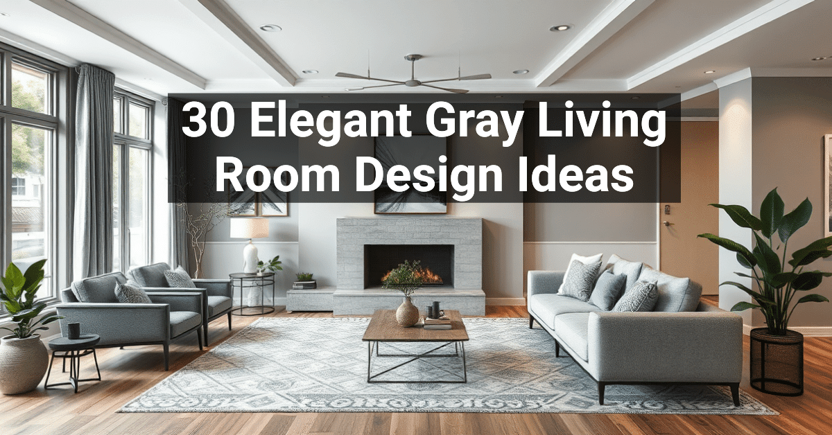 30+ Elegant Gray Living Room Design Ideas – Engineers and Architects of ...