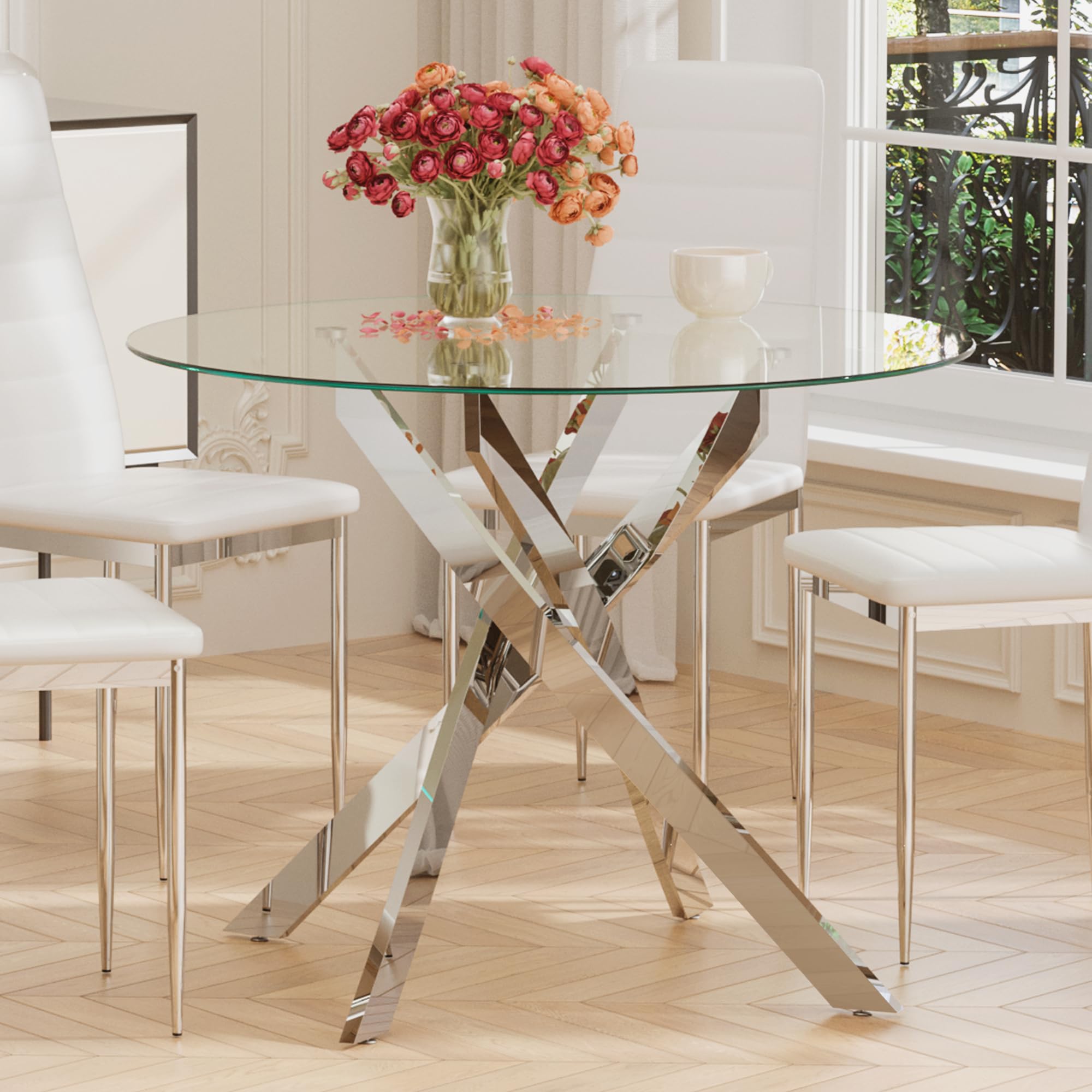 Best Glass Dining Tables To Elevate Your Dining Experience Engineers 