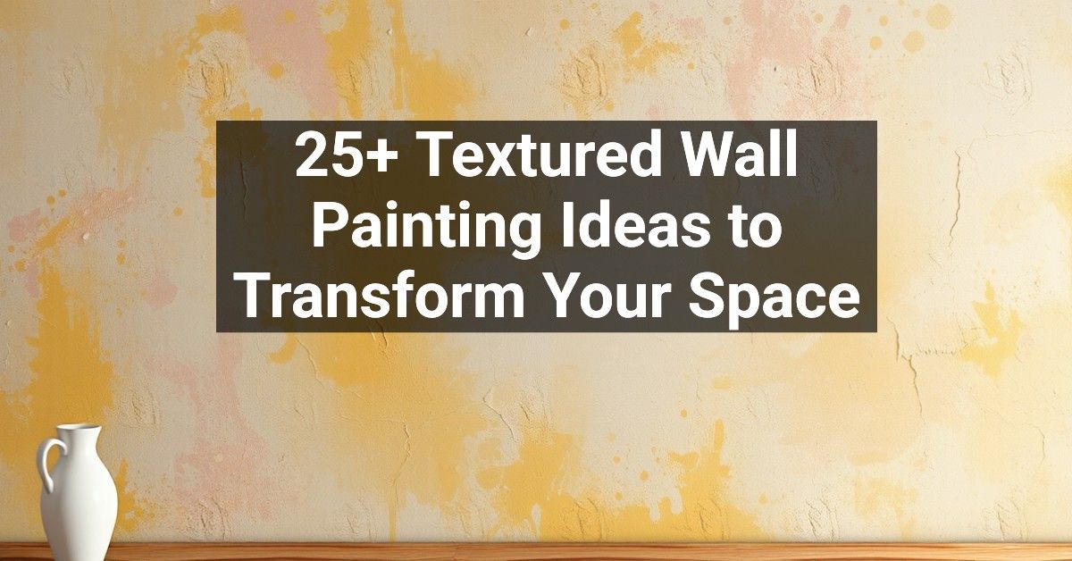 25+ Textured Wall Painting Ideas to Transform Your Space – Engineers ...